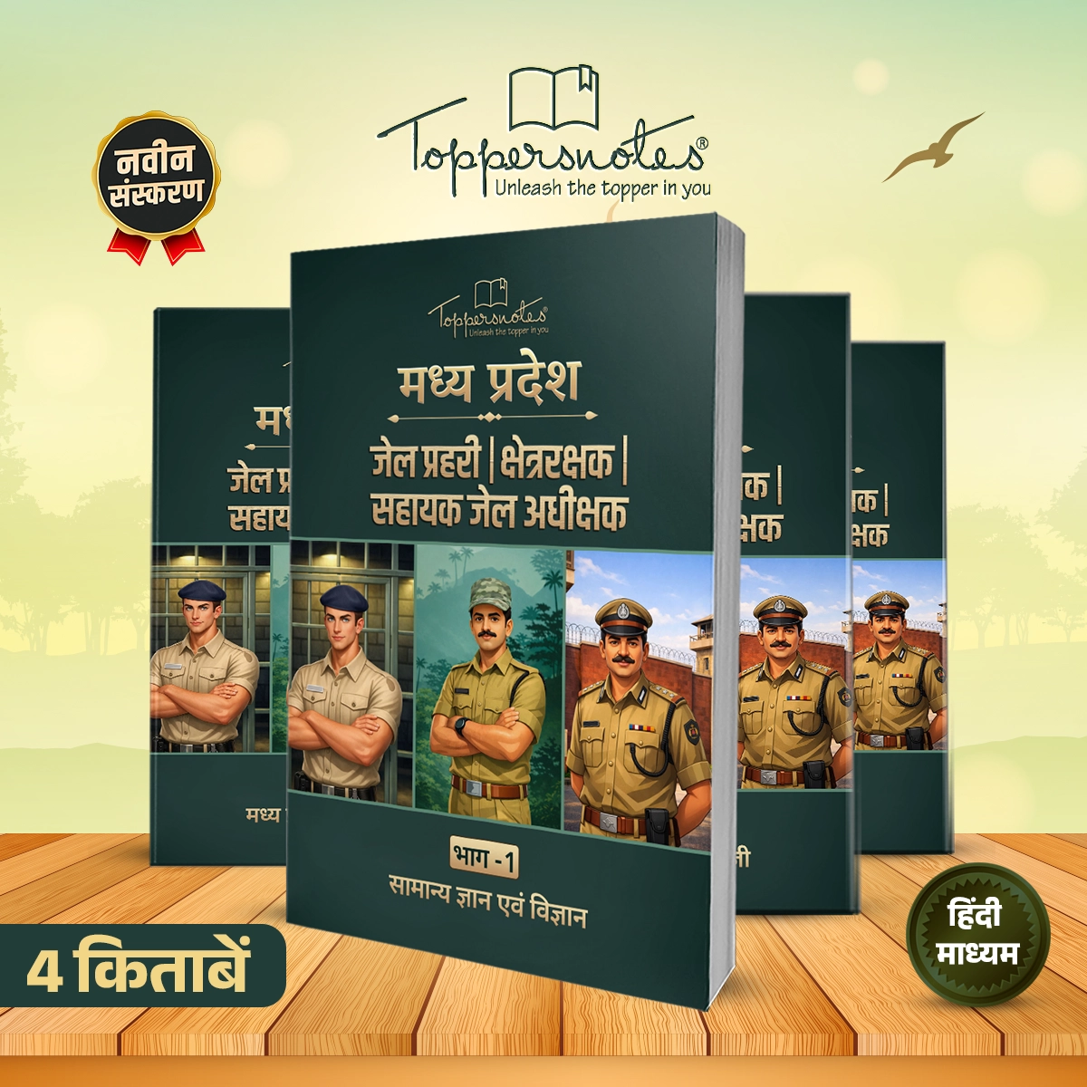 MP - Jail Prahari, Kshetra Rakshak & Sahayak Jail Adhikshak - web mockup